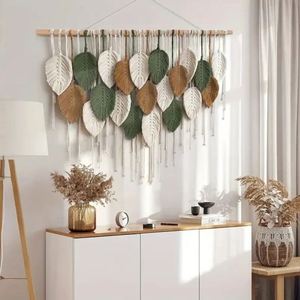 Cortina De <strong>Macrame</strong> Negra <strong>Mini</strong> Colgadura Pared Boho Decoracion Interior Para El Hogar Gotico Herramientas Cesta - Product Image 5