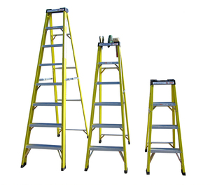 Làm việc nền tảng 3 bước lên thang Phân FRP bước làm việc thang với an toàn đường sắt - Product Image 2
