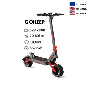 EU USA Scooter New Design 52v20ah Lithium Battery Nfc <b>Smart</b> Key All Terrain Foldable 1000w Motor Escooter For Adults - Product Image 1