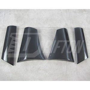Ensemble de garde-boue large en fibre de carbone partielle de style VaRS 2013 pour Nissan R35 GTR 2008-2011 - Product Image 5