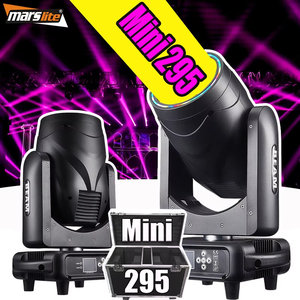 Mini Beam 295 Moving Head Beam Light con Anello Luminoso, Luce Scenica a Testa Mobile 295W per DJ, Feste, Discoteche, Concerti - Product Image 1