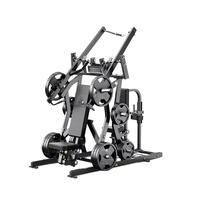 Máquina de gimnasio comercial de acero con asiento para press de pecho, selección de pin, alta resistencia, para ejercicios de brazo con palanca, 70 kg