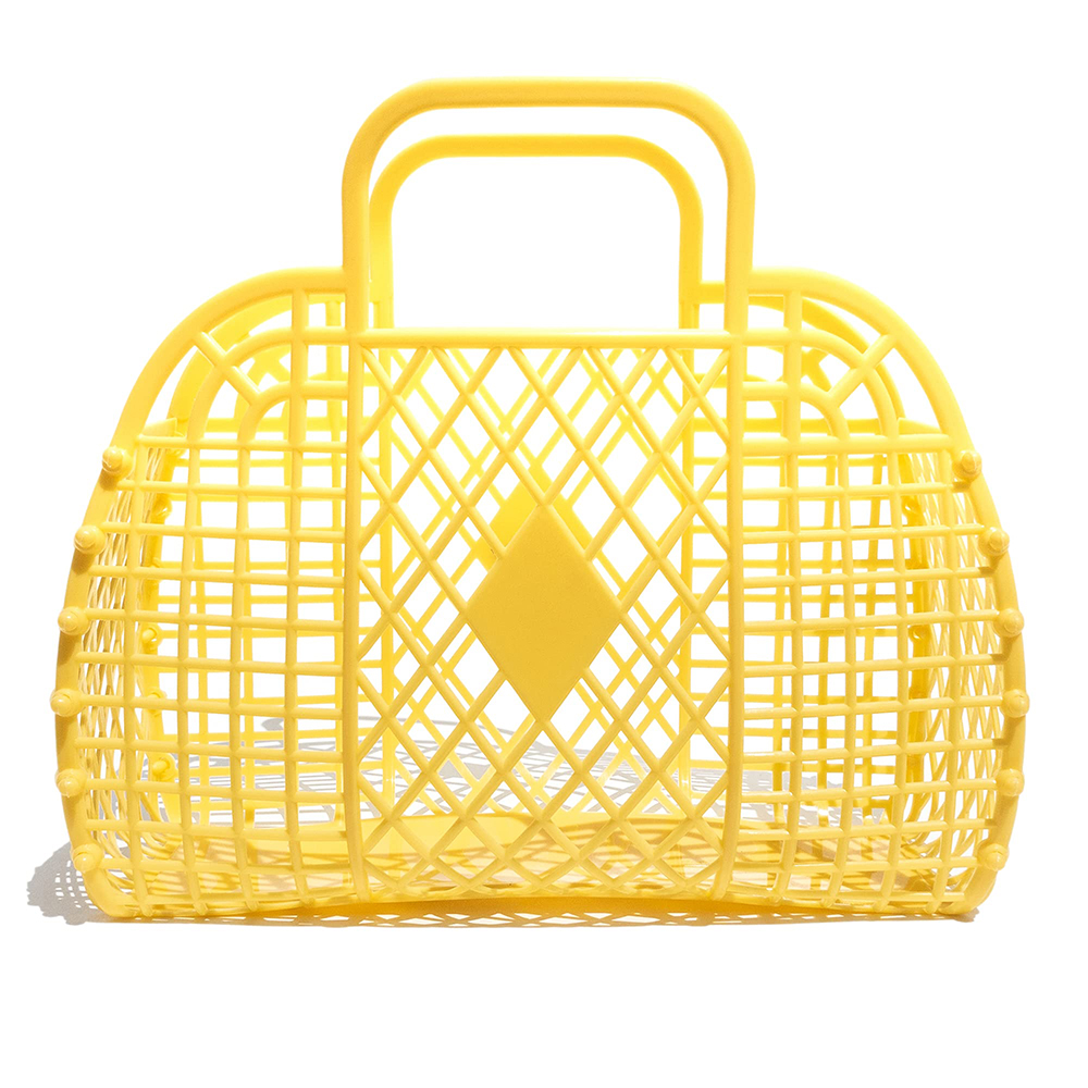 Китайский поставщик, новый пластиковый кошелек для девочек, вечерняя сумка, 80s, Ретро стиль, желе, кошелек, милая пляжная сумка, Пасхальная корзина