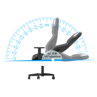 Chaise de jeu vidéo, chaise de bureau ergonomique de style course rotative, chaise de bureau d'ordinateur YouTube, tête avec appui-tête