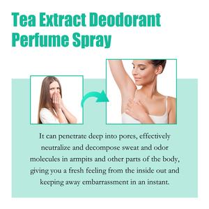 EELHOE Fragancia Corporal en Spray Unisex Té Verde <span class=keywords><strong>Desodorante</strong></span> para Axilas Antitranspirante Antiolor Refrescante - Product Image 2