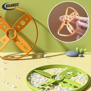 NOUVEAU Lanceur de disque volant Jouet <span class=keywords><strong>dinosaure</strong></span> Jeu de capture pour enfants Lanceur de disque volant à <span class=keywords><strong>pied</strong></span> pour jeux en plein air Jouets de jardin - Product Image 4