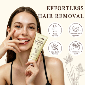 Crème dépilatoire visage à base de plantes ATOANY pour peaux sensibles, pour une épilation douce et indolore du <span class=keywords><strong>menton</strong></span>, du haut des lèvres et des joues, réparation apaisante de la barrière cutanée - Product Image 4