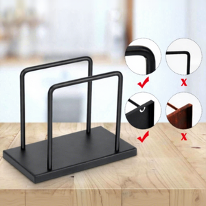 Porte-serviettes en métal classique de luxe de haute qualité, support de table, cuisine, salle à manger, rangement de papier debout, comptoir, taille personnalisée - Product Image 1