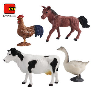 Figuras de animales de granja de plástico educativas al por mayor, figuras de animales de granja realistas, juego de juguetes con caja de almacenamiento para niños - Product Image 6