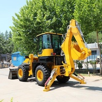 Chargeuse-pelleteuse multifonctionnelle nouvelle génération, mini 4x4, chargeuse-pelleteuse, excavatrice