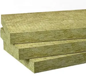 Heat Insulation Rock Wool Rock Wool Fireproof Insulated Rock Wool Insulation Materials