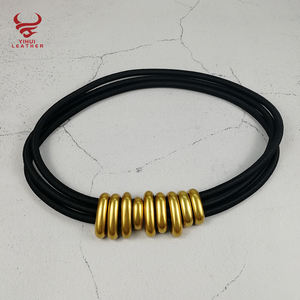 Ceintures élastiques <span class=keywords><strong>pour</strong></span> filles, ceintures à chaîne extensibles punk, ceintures à chaîne en métal doré <span class=keywords><strong>pour</strong></span> femmes - Product Image 6