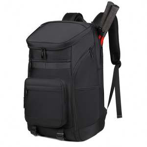 Sac de tennis décontracté grande capacité avec poche sèche et humide, transport bidirectionnel, sac à dos de badminton avec compartiment à chaussures - Product Image 1