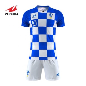 2019 hot sale breathable Men sportswear soccer wear football jersey - Product Image 1