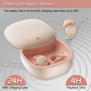 Écouteurs intra-auriculaires ESON <span class=keywords><strong>pour</strong></span> dormeurs latéraux, étanches IPX6, mini, invisibles, ultra-légers, avec micro et réduction active du bruit - Product Image 4