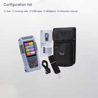 D22 Handheld OTDR 1310/1550nm 80km Optical Time Domain Reflectometer with OPM VFL OLS RJ45 APP 5000mAh