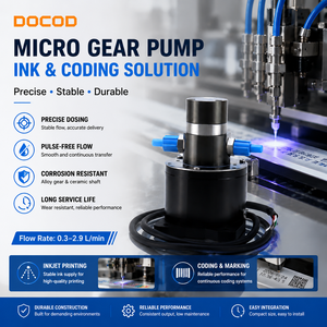 Bomba de Circulación de Tinta para Impresión en Cerámica con Tecnología de Bomba de Engranajes Magnéticos - Product Image 1