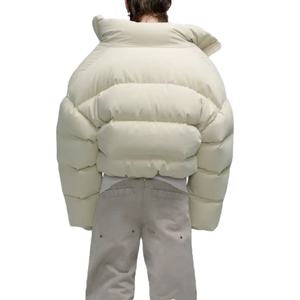 Chaqueta Acolchada Ligera Personalizada de Moda al por Mayor, Chaqueta Acolchada Holgada y Extra Grande para Hombre - Product Image 3