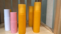 Bouteilles pulvérisatrices en plastique PET mat en gros 120 ml, logo personnalisé, dégradé multicolore, vides, rechargeables, pour toner, brume corporelle, cosmétiques