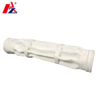 Polyester/PPS/PTFE/P84/Glasfaser Nadel filz Silo käfig Stoff hülle Stauben tfernung Falten filter beutel