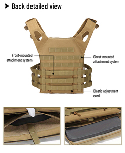 เสื้อกั๊กไนลอนสำหรับเล่นเกม True CS สำหรับกลางแจ้งเสื้อกั๊กฝึกเพื่อความอยู่รอดอุปกรณ์ฝึกซ้อมเสื้อกั๊กป้องกันสำหรับใส่ในป่า - Product Image 4