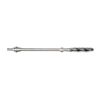 Perceuse fémorale orthopédique de précision Outil de chirurgie osseuse en acier inoxydable D2-D20 90 °-140 ° pour les procédures de la hanche et du genou