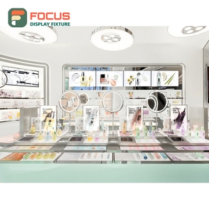 Integrated Solution Store Project Aluminum Display Counter Vendor Makeup Store Interior Design - Product Image 2