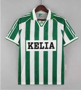 Maillots de football rétro réel 76 77 94 95 96 97 98 02 03 04 classique Vintage manches longues maillots de football ALFONSO <span class=keywords><strong>JOAQUIN</strong></span> DENILSON - Product Image 5