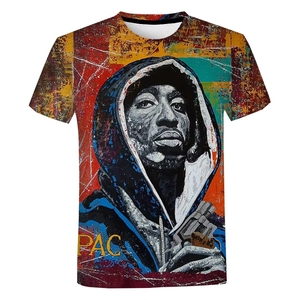 Nuovo arrivo T-<span class=keywords><strong>Shirt</strong></span> 2pac stampa 3d Streetwear Rapper Hip Hop T-<span class=keywords><strong>Shirt</strong></span> uomo donna Sport Casual T-<span class=keywords><strong>Shirt</strong></span> top <span class=keywords><strong>Tupac</strong></span> maschile Tshirt abbigliamento - Product Image 6