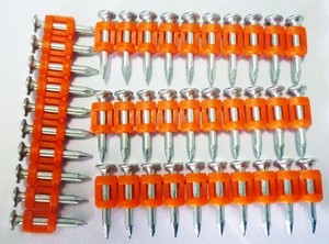 Clavos de acero galvanizado dobles 3*19, gruesos, antiadherentes, de vástago liso, en rollo, clase 8, para ventanas - Product Image 5