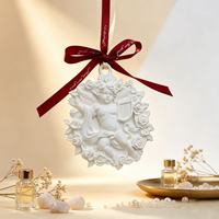 Diffuseur d'arômes en plâtre avec logo personnalisé, pierre aromatique en gypse, désodorisant pour voiture et maison, cadeau de mariage, cadeau d'aromathérapie