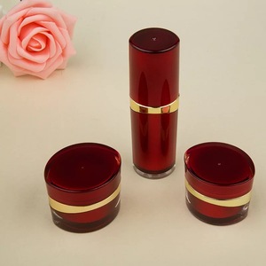 Tarro de crema cosmética, botella de loción de esencia, conjunto de paquete - Product Image 3