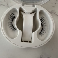 Faux cils magnétiques en gros, kit de cils magnétiques doux avec clips magnétiques