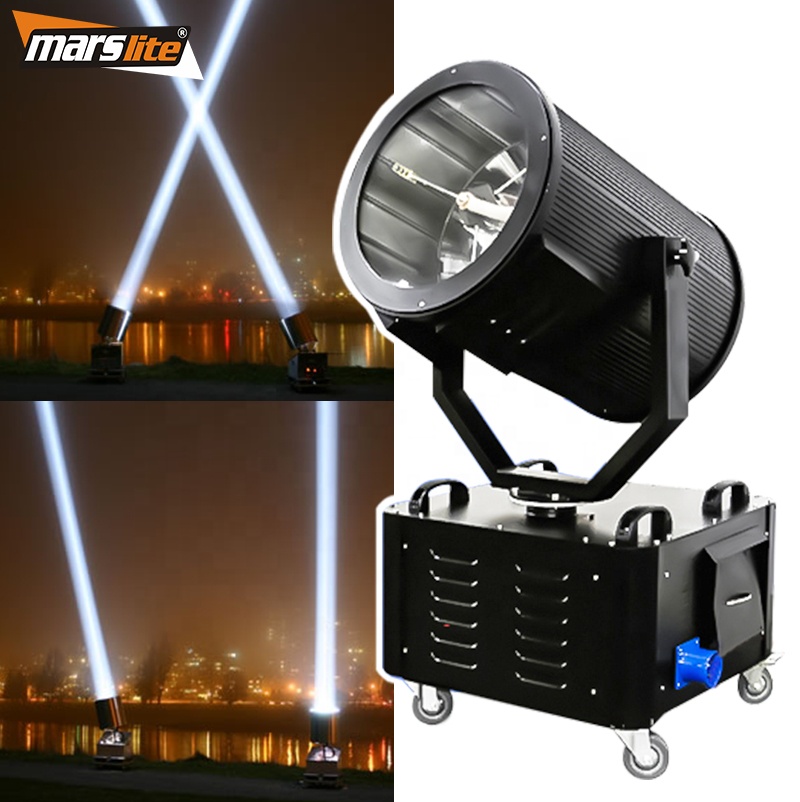 1KW 3KW 7KW 10KW Sky Search Light Outdoor Hotel Building Super Beam Sky Cannon Searchlight