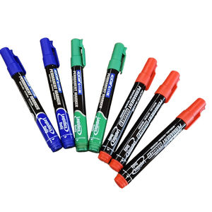 도매 화이트 보드 마커 펜 리필 가능 마커 영구 마커 펜 세트 - Product Image 3