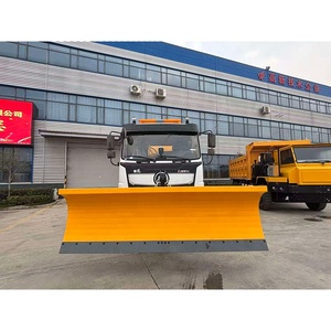 Camion déneigeur Shacman avec moteur, brosse à neige, épandeur de neige, fonctions de déneigement et de dégivrage - Product Image 3