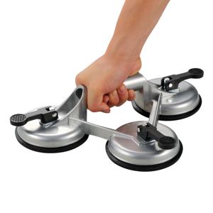 Sıcak satış güçlü kaldırma cam emme kupası üç kafa Dent onarım ABS alüminyum 100KG 118mm ağır emiş bardak karo vakum - Product Image 4