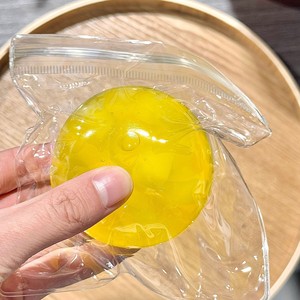 Juguete Antiestrés Transparente con Forma de Cubo de Hielo y Jugo de Frutas, Bola Catártica de Rebote Lento, Regalo para Aliviar el Estrés - Product Image 5