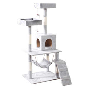Torre de Madera para Mascotas con Diseño Personalizado, Proveedor de Muebles de Fábrica, Juguetes, Rascador para Gatos, Casa en el Árbol - Product Image 2