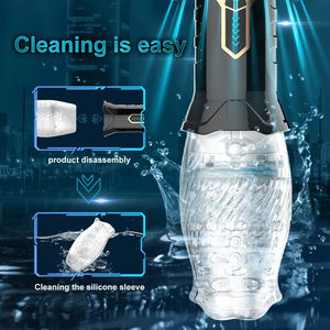 Gobelet de Masturbation Automatique pour Hommes, Rotation, Silicone, Vagin Vibrant, Jouet Sexuel Érotique pour Hommes, Masturbateur, <span class=keywords><strong>Machine</strong></span> à <span class=keywords><strong>Fellation</strong></span> - Product Image 3