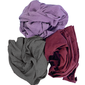 Trapos de Camisetas Recicladas Económicos para Limpieza Industrial, Algodón de Alta Calidad, Fácil de Escurrir, Saturables, Reutilizables, Lavables, Reductores - Product Image 4