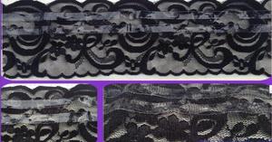 Vải ren lưới thun chất lượng cao, thời trang, làm từ nylon spandex nhiều màu sắc, dùng cho đồ lót và nội y - Product Image 4