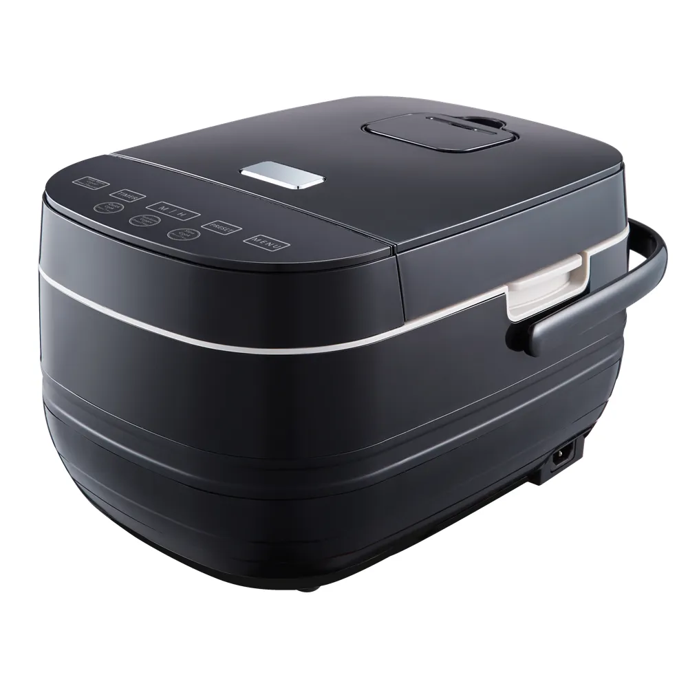 Vierkante Slowcooker Digitale Gietijzeren Binnenpot Multifunctionele Luxe Koken Elektrische Ih 5Kg Rijstkoker Rode Kleur