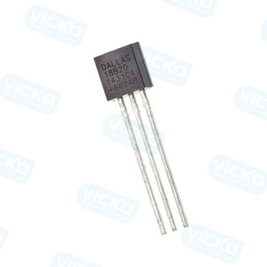 VICKO DS18B20+  Integrated Circuit IC MCU Electronic Components Original New Stock IC Chips Microprocessor Microcontrollers - Product Image 1