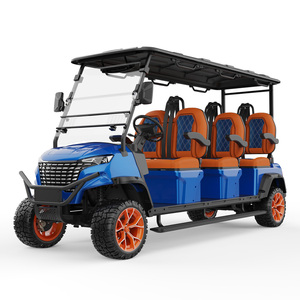 Greenrider Tùy Chỉnh Off Road Đường Phố Pháp Lý 48V Pin Lithium Xe Xe <span class=keywords><strong>Buggy</strong></span> 6 Chỗ Ngồi Thiết Kế Đẹp Điện Golf Giỏ Hàng - Product Image 1