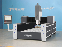 Machine à graver sur pierre CNC multifonctionnelle robuste Entièrement automatique pour les pierres tombales, les plaques et le marbre