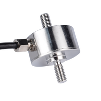 Celda de Carga de Empuje y Tracción de Acero Inoxidable de Alta Calidad Industrial FIBOS FA203 de China, Transductor de Fuerza de 50100, 200, 500, 1000, 2000N con Rosca