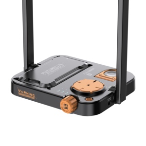 <span class=keywords><strong>Wilit</strong></span> Smart Home <span class=keywords><strong>Lampe</strong></span> de chevet contemporaine ABS LED noire avec chargeur sans fil - Product Image 6