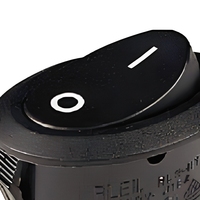 Interrupteur à bascule 12V rond IP65 16A SPDT