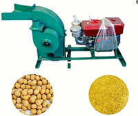 Broyeur à marteaux série 9FQ pour coques de riz et épices, machine à broyer la paille, les céréales et les résidus agricoles